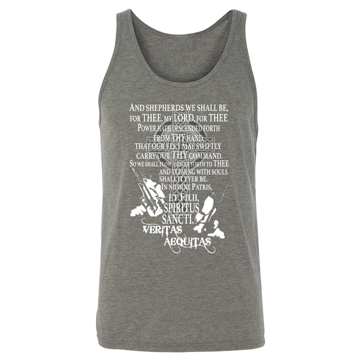 Unisex Jersey Tank - RF2W836G - Grey Triblend - 8