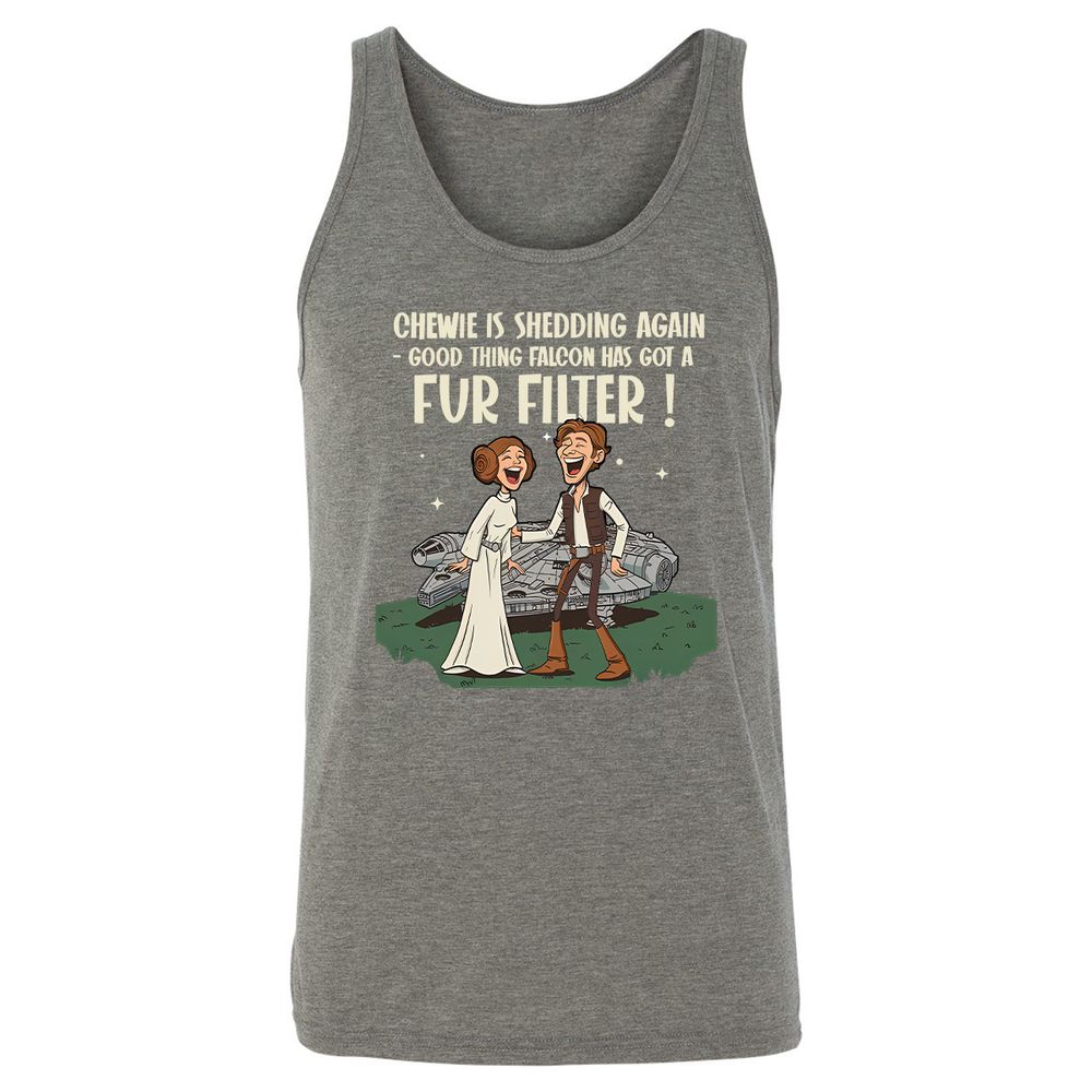 Unisex Jersey Tank - YJKPF5ZS - Grey Triblend - 8