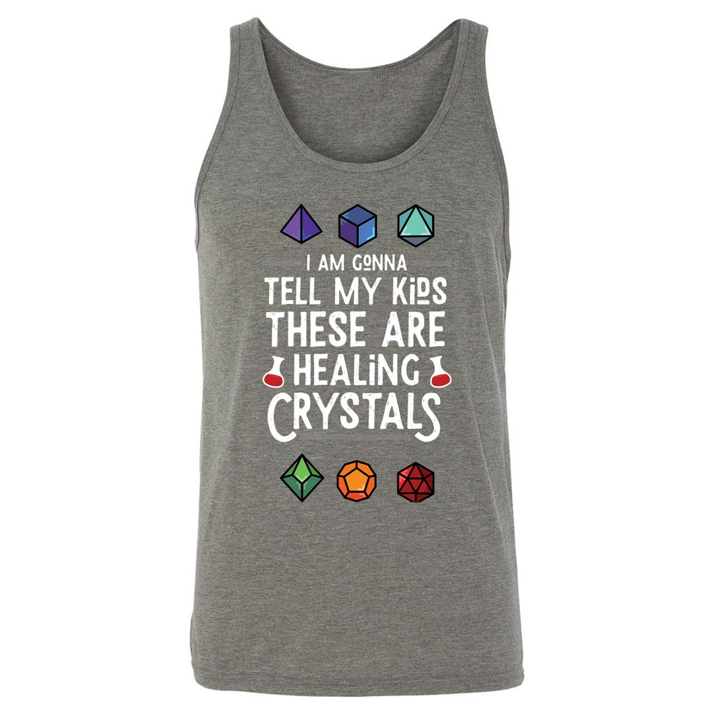 Unisex Jersey Tank - 2D9Z7G88 - Grey Triblend - 8