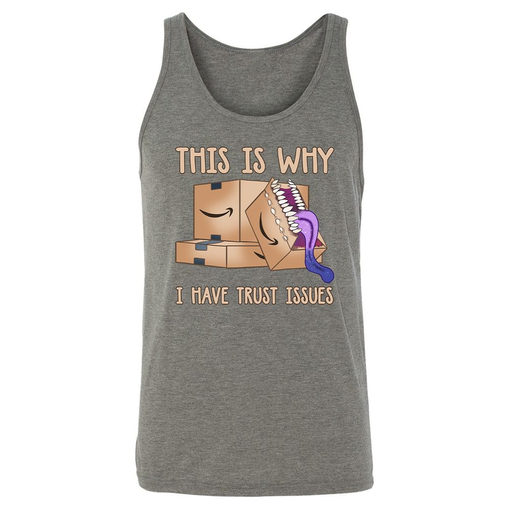 Unisex Jersey Tank - QY47GA8D - Grey Triblend - 8