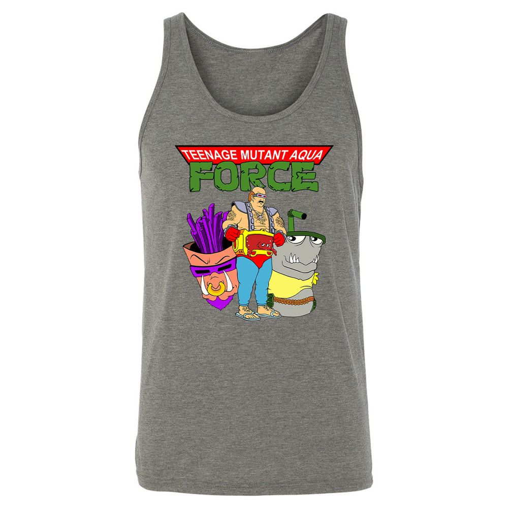 Unisex Jersey Tank - QAXSNB2H - Grey Triblend - 8