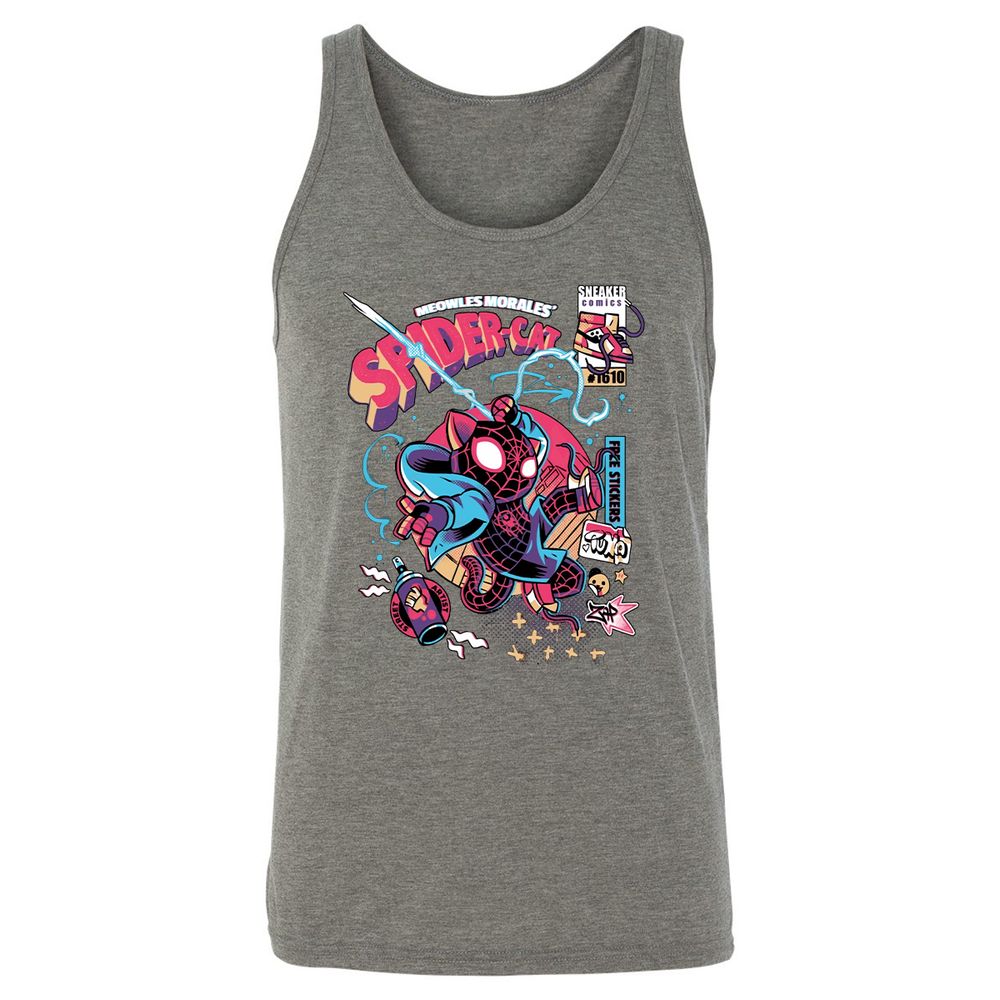 Unisex Jersey Tank - GPQVFUTH - Grey Triblend - 8