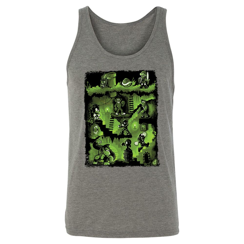 Unisex Jersey Tank - JZY9N3NQ - Grey Triblend - 8
