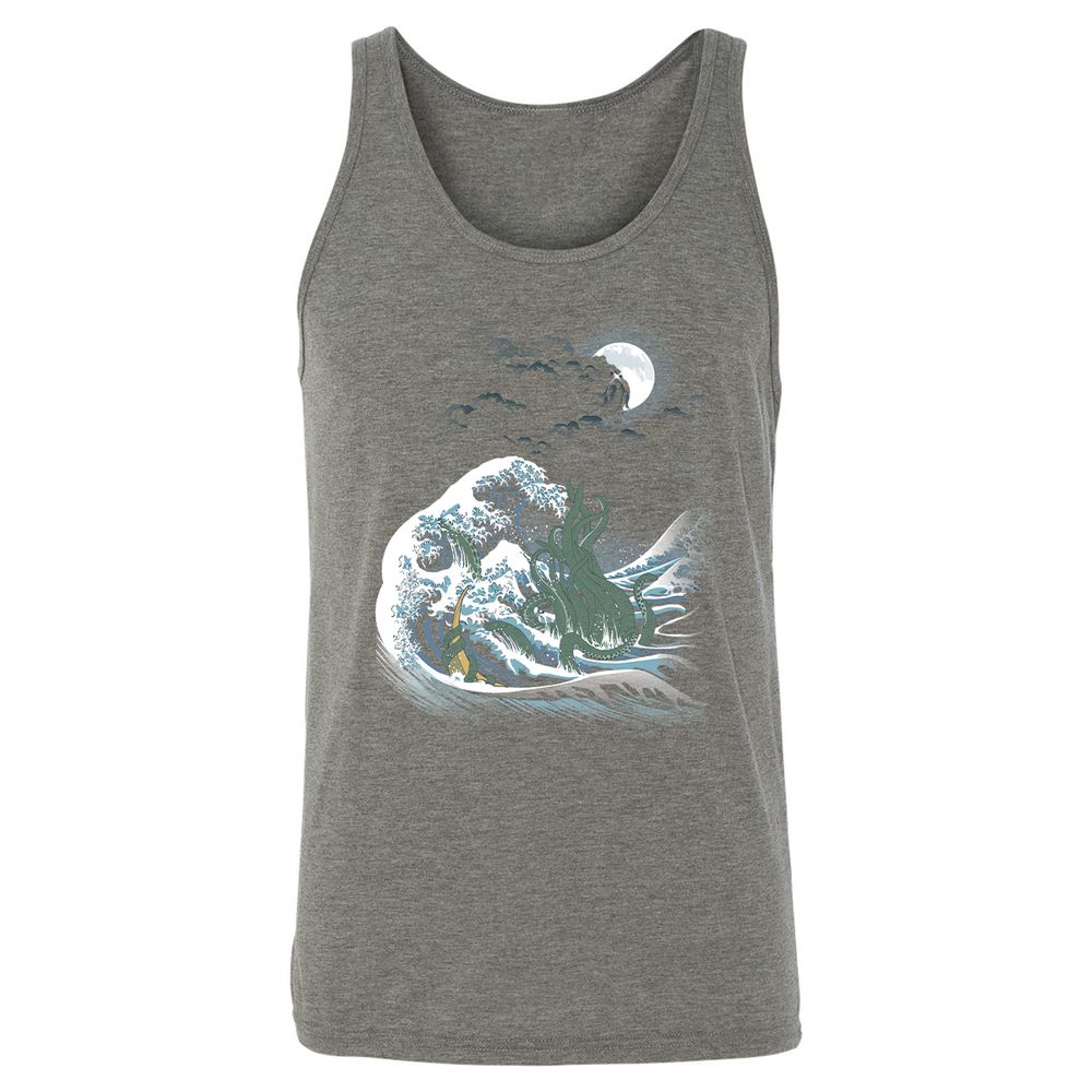 Unisex Jersey Tank - TXQU834Z - Grey Triblend - 8