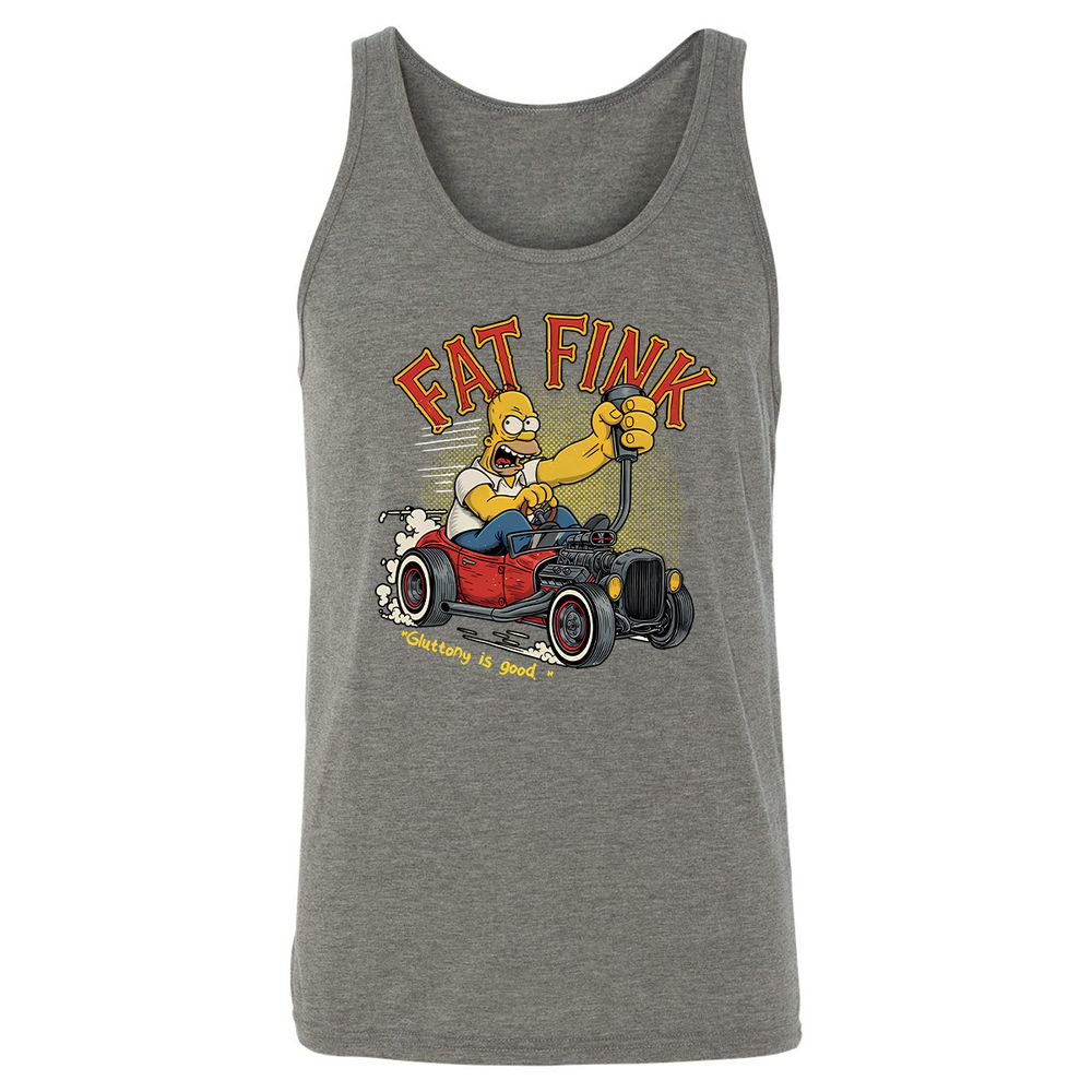 Unisex Jersey Tank - RTY3ER3Z - Grey Triblend - 8