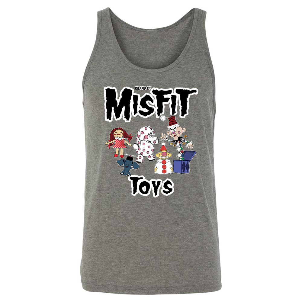 Unisex Jersey Tank - 3H5Z73ZR - Grey Triblend - 8