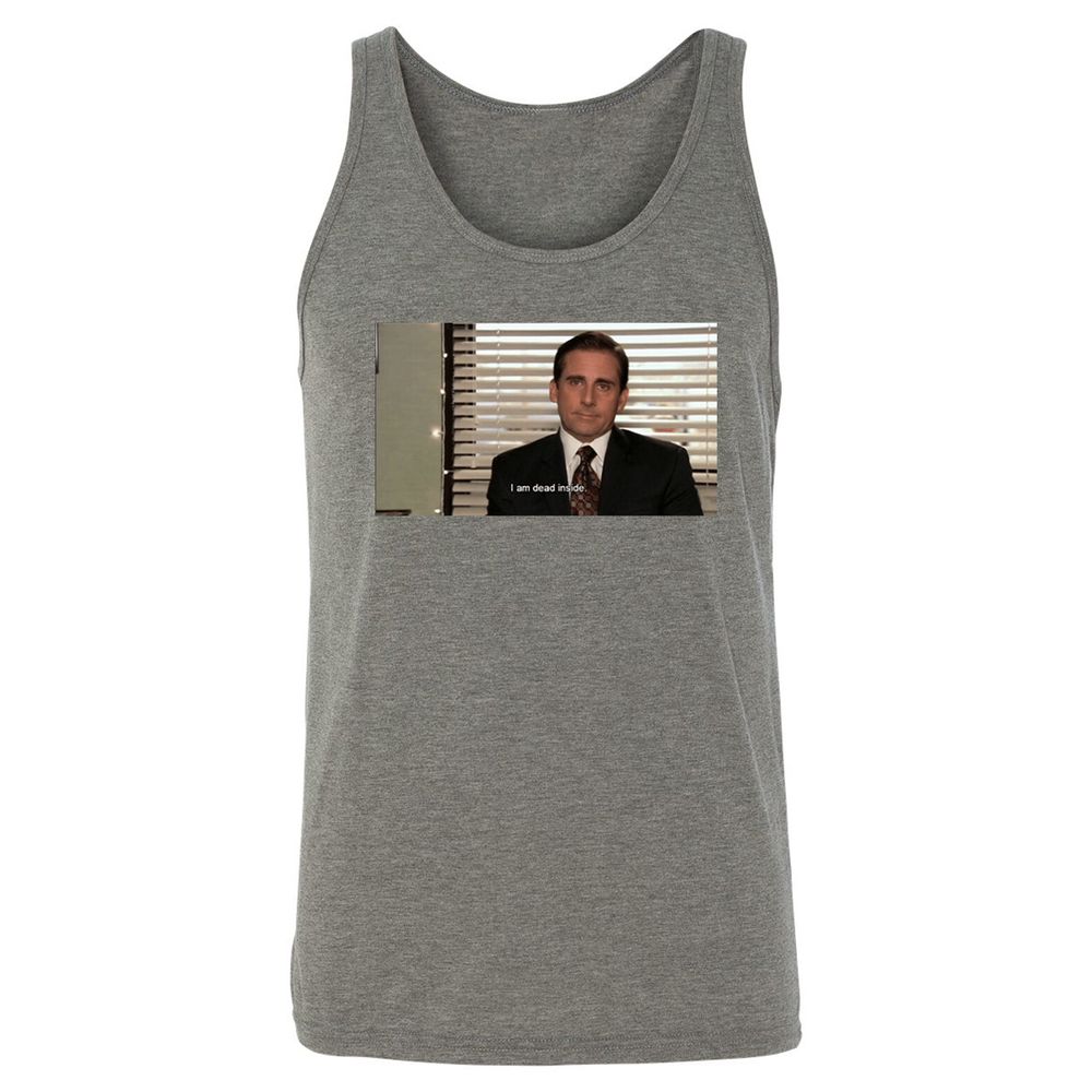 Unisex Jersey Tank - F7THPECN - Grey Triblend - 8