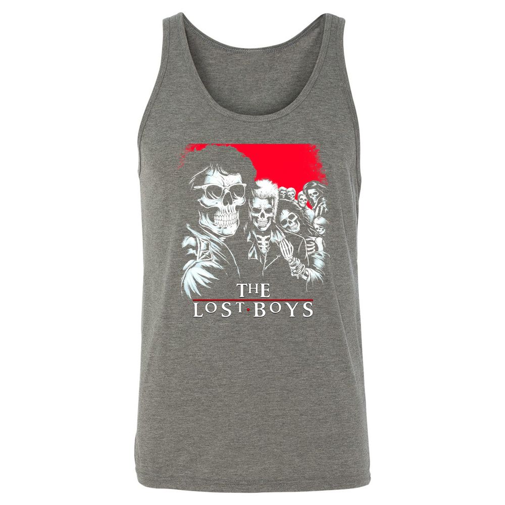 Unisex Jersey Tank - 3FUFJE37 - Grey Triblend - 8