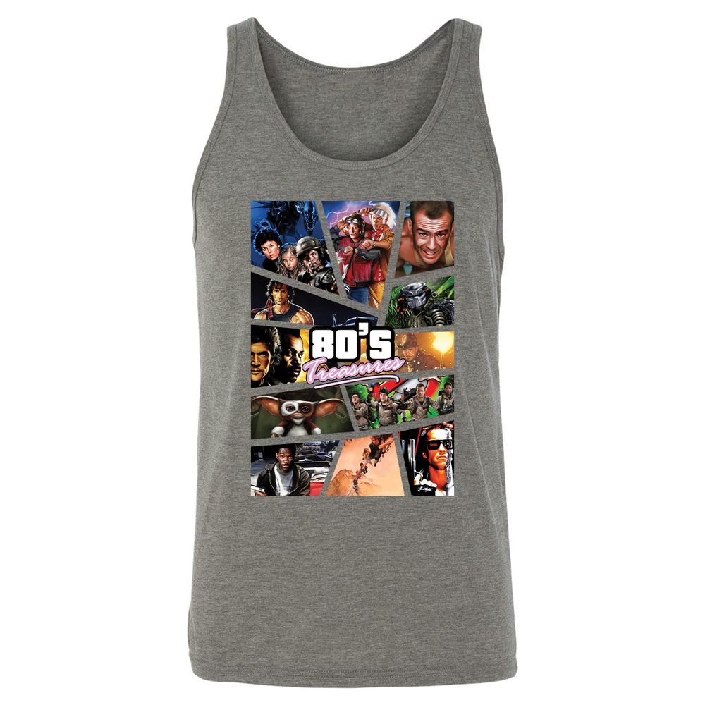 Unisex Jersey Tank - LRTKTUKR - Grey Triblend - 8