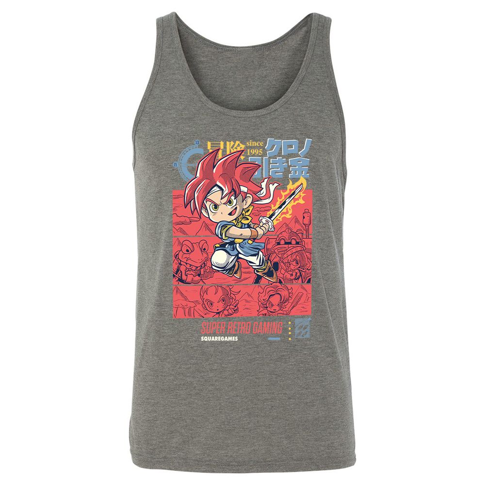 Unisex Jersey Tank - SXPQ5CPD - Grey Triblend - 8