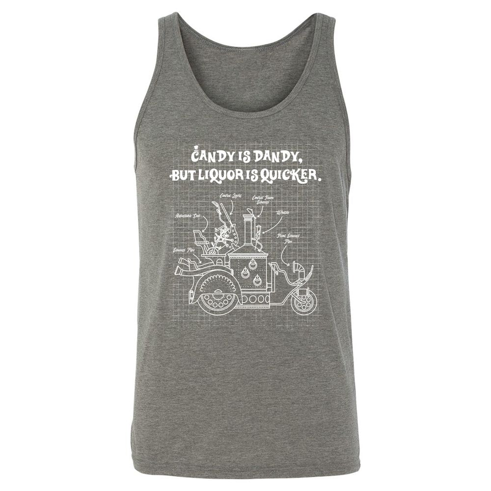 Unisex Jersey Tank - Y3J2E8XR - Grey Triblend - 8
