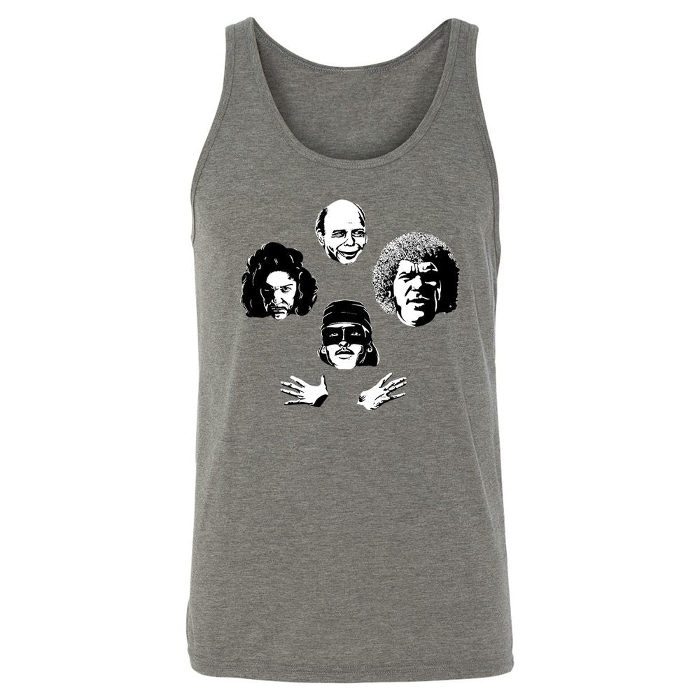 Unisex Jersey Tank - L4DSDSZN - Grey Triblend - 8