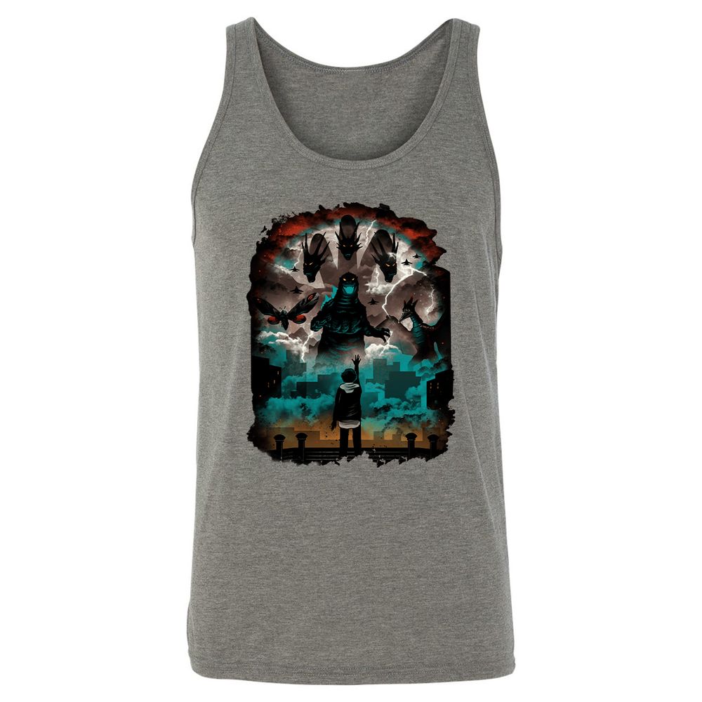 Unisex Jersey Tank - GD8Q72KK - Grey Triblend - 8
