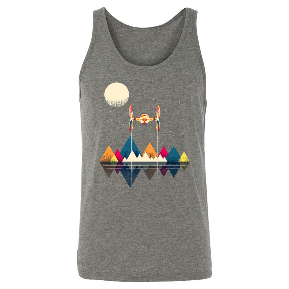 Unisex Jersey Tank - 66DNYKRZ - Grey Triblend - 8