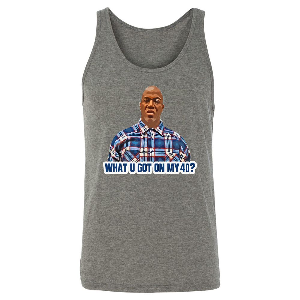Unisex Jersey Tank - WM9J458C - Grey Triblend - 8