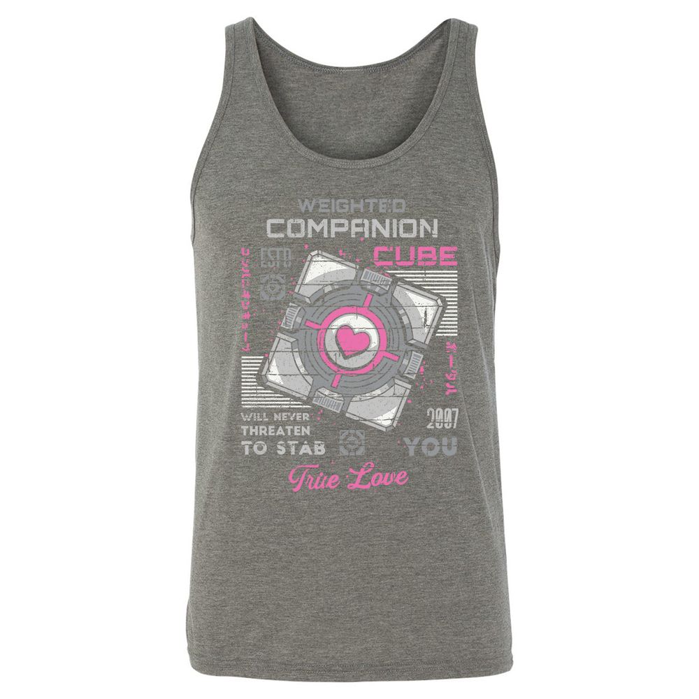 Unisex Jersey Tank - TZ7V2BAJ - Grey Triblend - 8