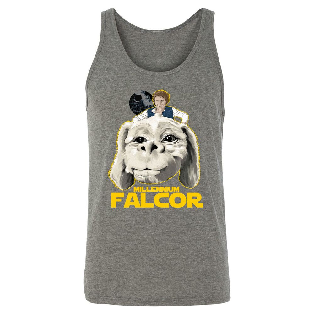 Unisex Jersey Tank - YCYZBZ8H - Grey Triblend - 8