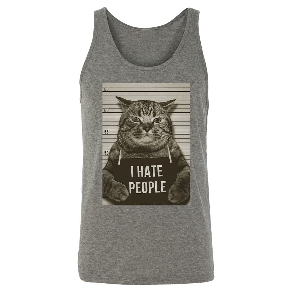 Unisex Jersey Tank - DUDYHZSR - Grey Triblend - 8