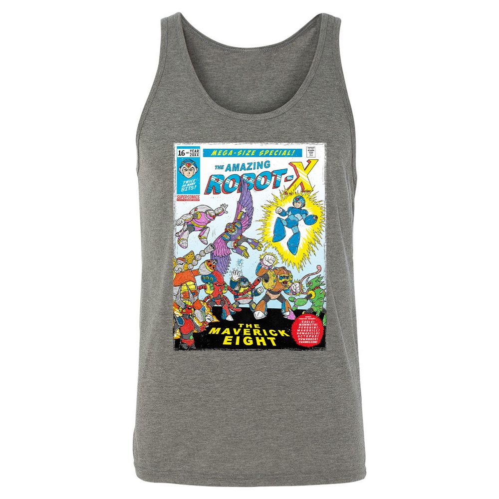 Unisex Jersey Tank - WNS9L9ZM - Grey Triblend - 8