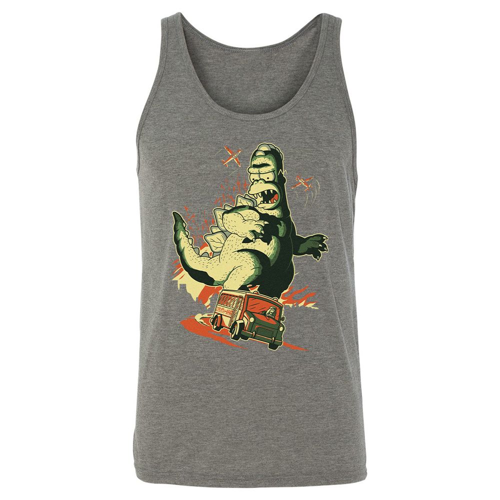 Unisex Jersey Tank - FNATZUX2 - Grey Triblend - 8