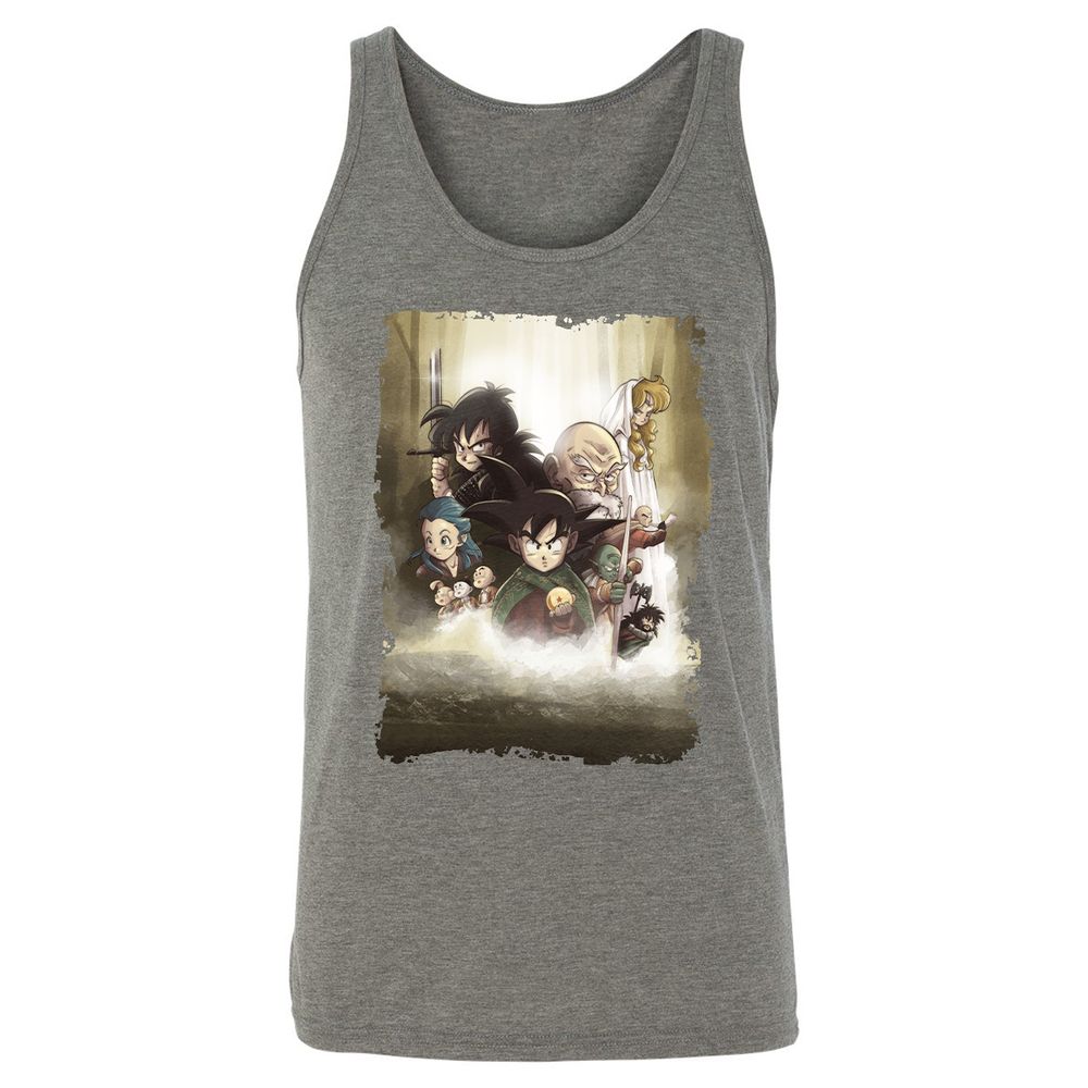 Unisex Jersey Tank - KTUFKTNB - Grey Triblend - 8