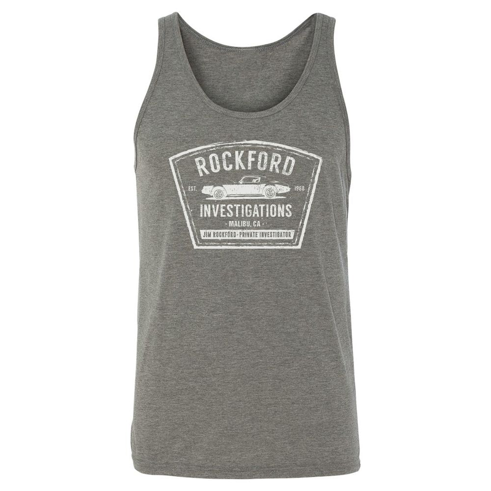 Unisex Jersey Tank - D8L2XZ5T - Grey Triblend - 8