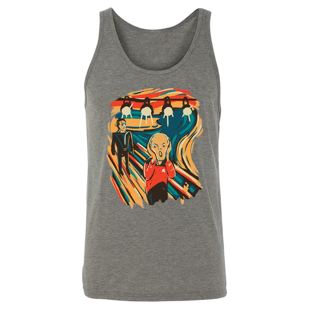 Unisex Jersey Tank - TJ45L5BQ - Grey Triblend - 8