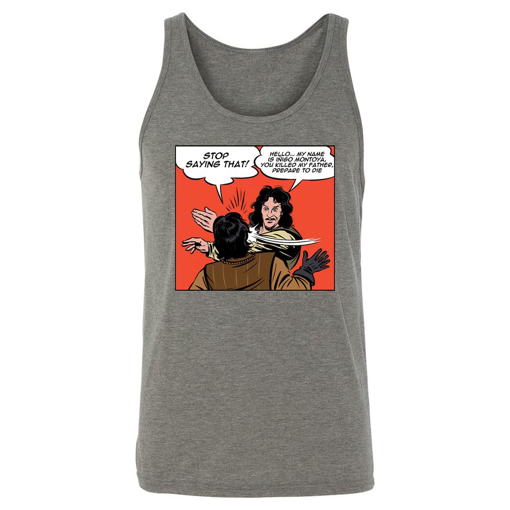 Unisex Jersey Tank - QSW7P3BR - Grey Triblend - 8