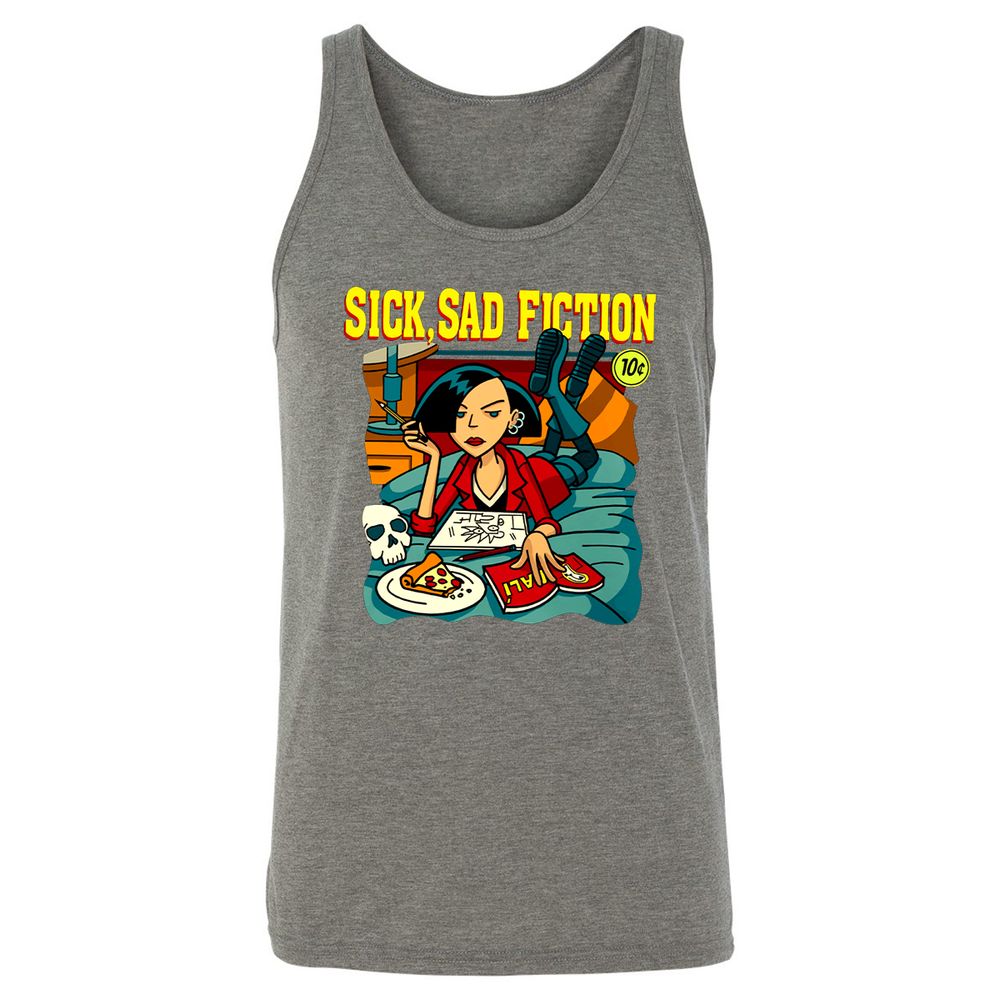 Unisex Jersey Tank - S47MKJSJ - Grey Triblend - 8