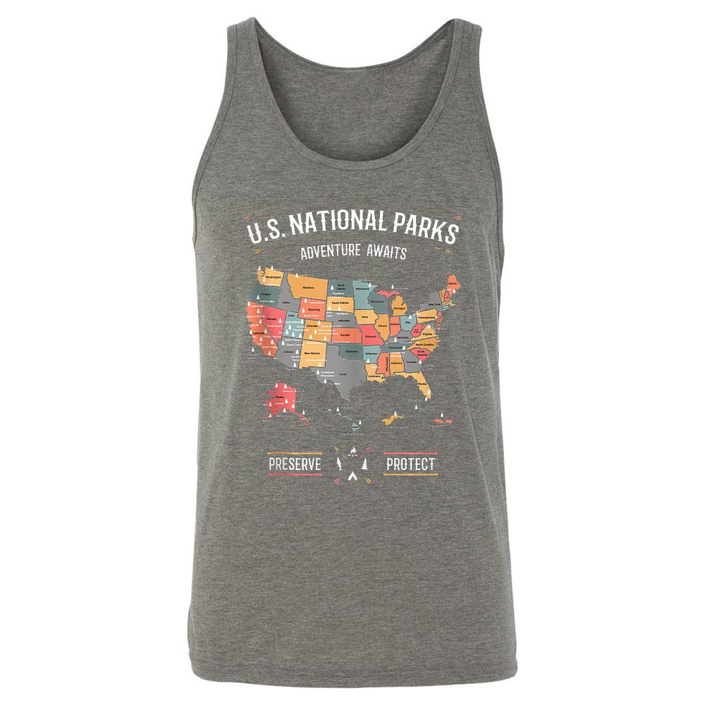 Unisex Jersey Tank - X9MUYREP - Grey Triblend - 8