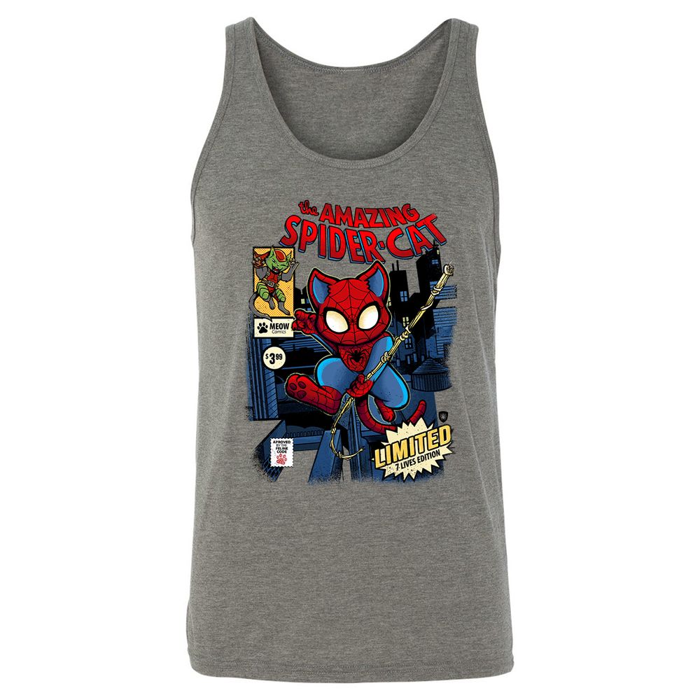 Unisex Jersey Tank - P3C8FRUC - Grey Triblend - 8