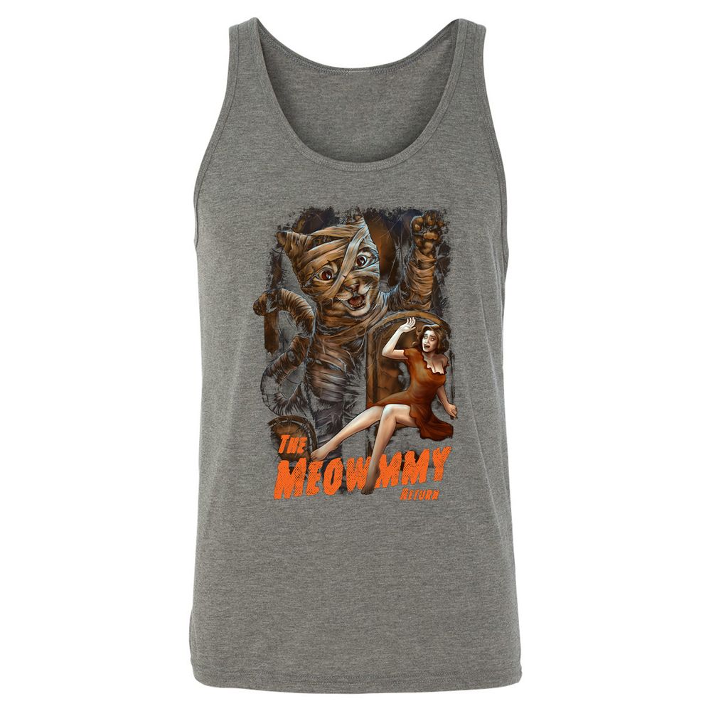 Unisex Jersey Tank - AUVZ3BBL - Grey Triblend - 8