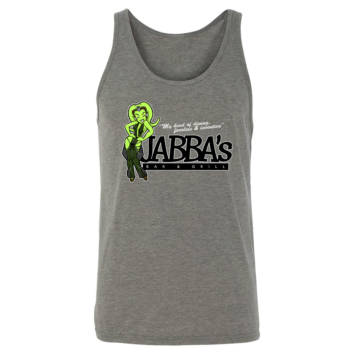 Unisex Jersey Tank - F9XLX9KX - Grey Triblend - 8