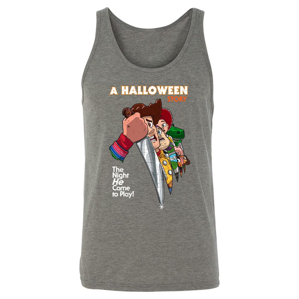 Unisex Jersey Tank - JSQ84UYX - Grey Triblend - 8