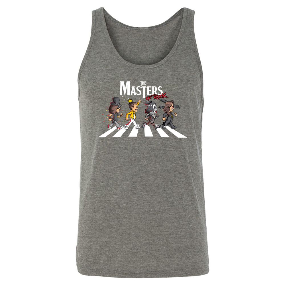 Unisex Jersey Tank - RENDJQN9 - Grey Triblend - 8