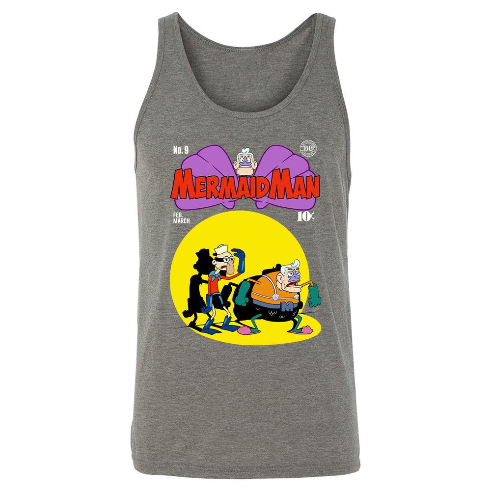 Unisex Jersey Tank - SYAFMCVD - Grey Triblend - 8