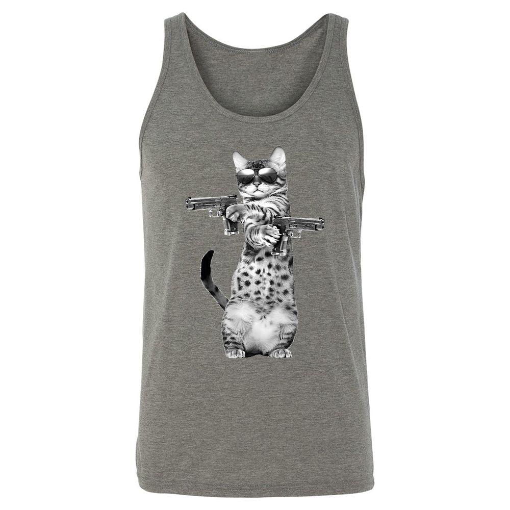 Unisex Jersey Tank - ED9XWJDL - Grey Triblend - 8