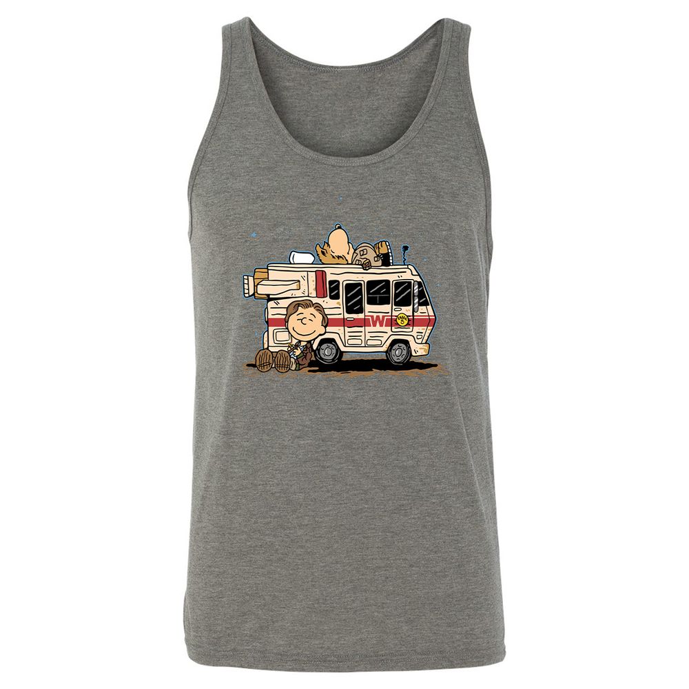 Unisex Jersey Tank - JEBQUW3K - Grey Triblend - 8