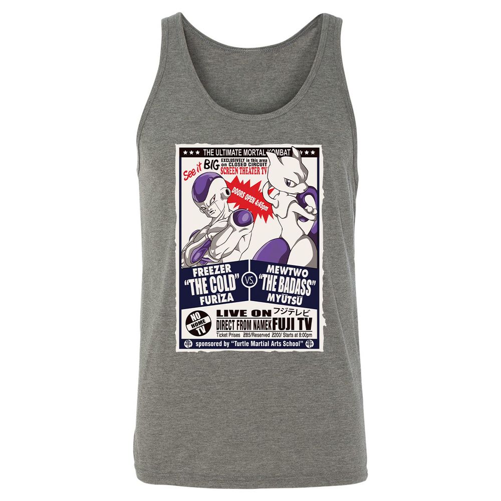 Unisex Jersey Tank - 87JB9BF5 - Grey Triblend - 8