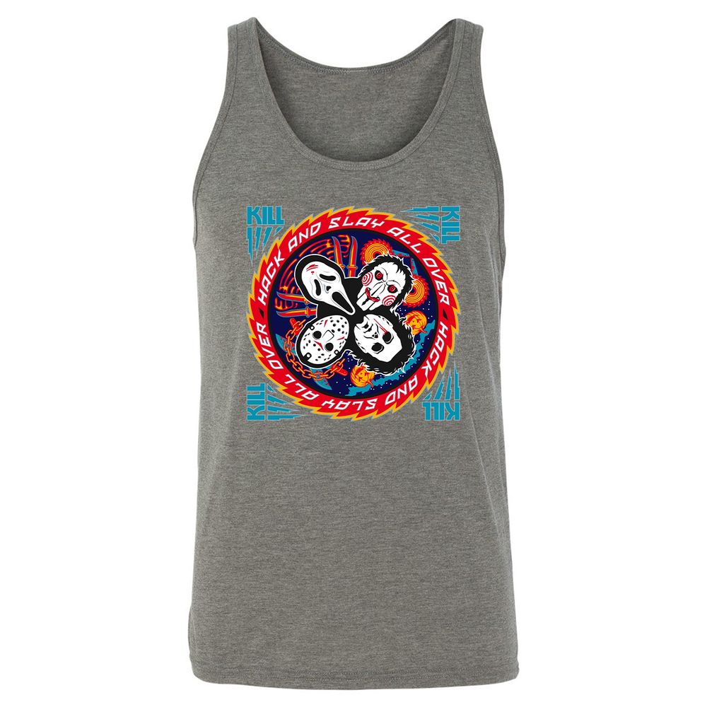 Unisex Jersey Tank - 7YKQGDUN - Grey Triblend - 8
