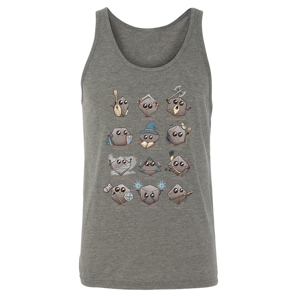 Unisex Jersey Tank - XG422SRC - Grey Triblend - 8