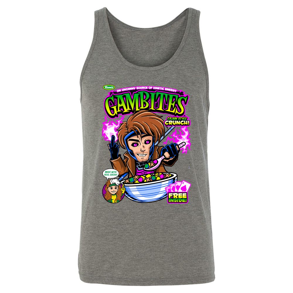 Unisex Jersey Tank - TL6B14FV - Grey Triblend - 8