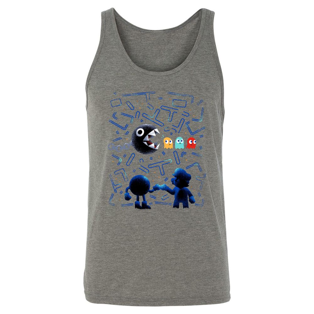Unisex Jersey Tank - L9ZY1KD2 - Grey Triblend - 8