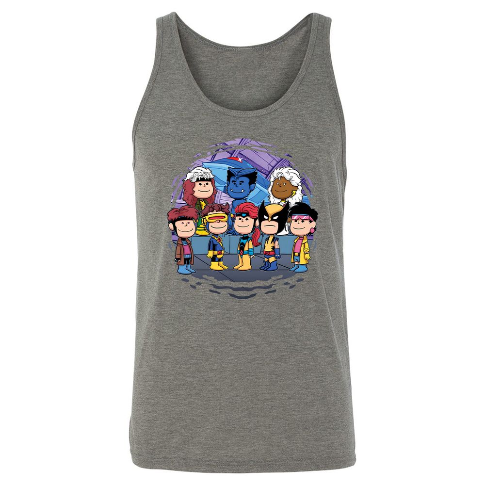 Unisex Jersey Tank - B7QNHK42 - Grey Triblend - 8