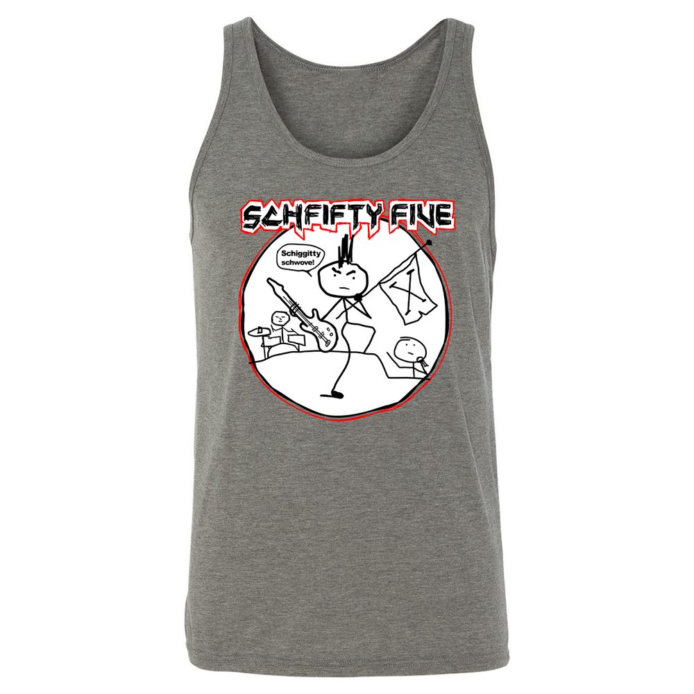 Unisex Jersey Tank - RT3PM2VL - Grey Triblend - 8