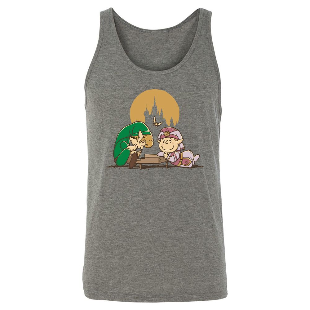 Unisex Jersey Tank - 55MCWFUV - Grey Triblend - 8