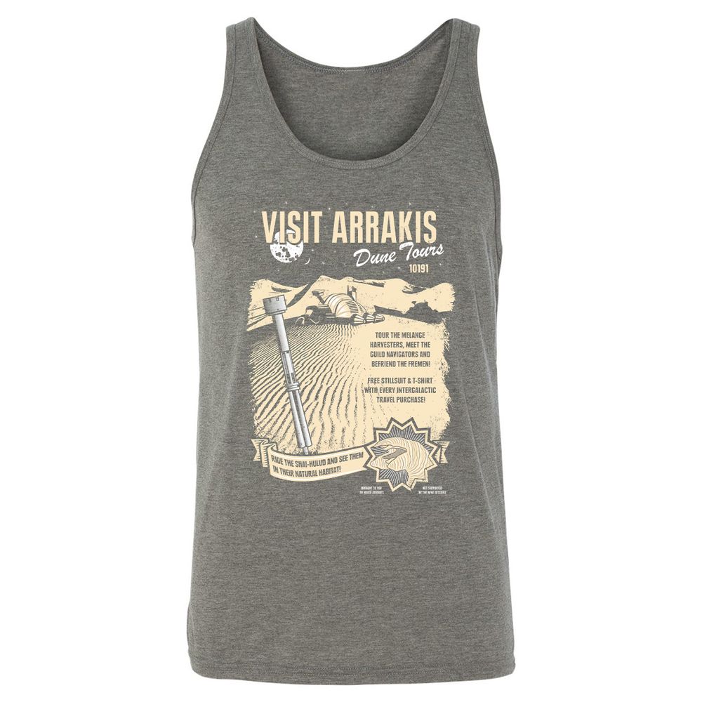 Unisex Jersey Tank - VWPNSK4X - Grey Triblend - 8
