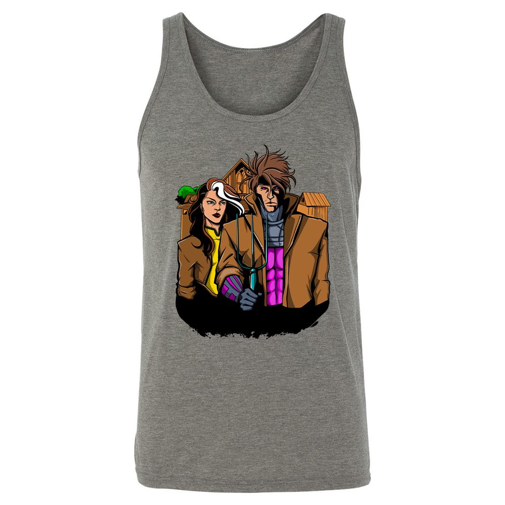 Unisex Jersey Tank - WTAWVRCB - Grey Triblend - 8