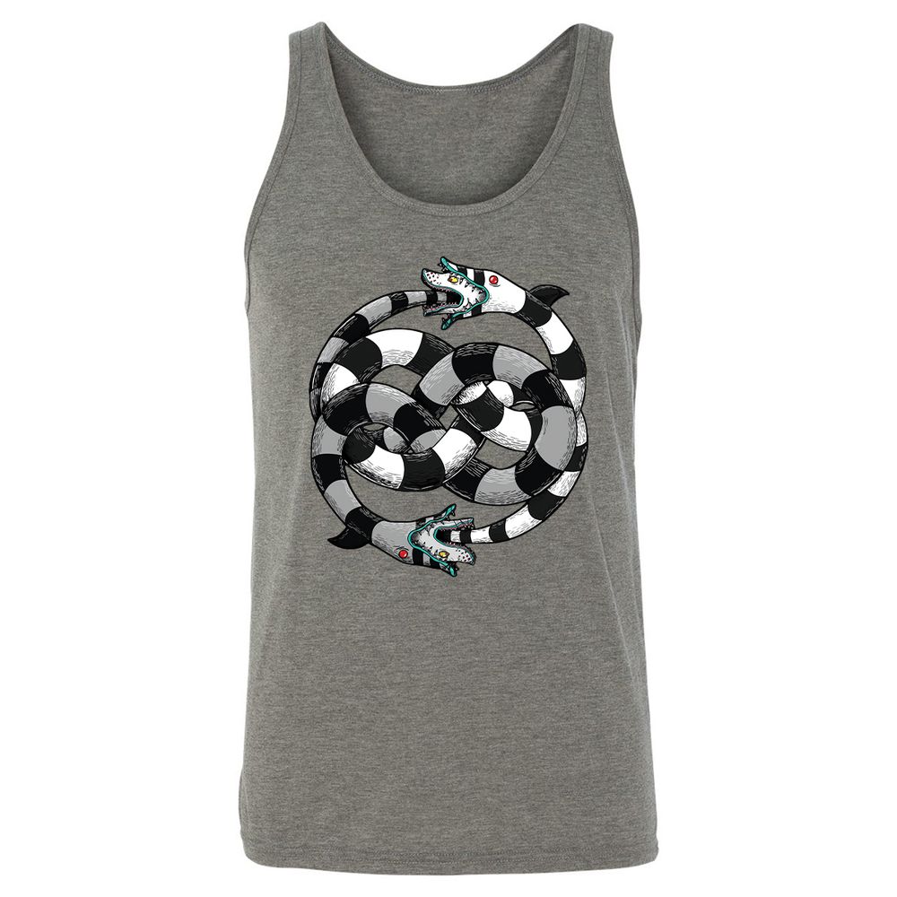 Unisex Jersey Tank - AUHVAXEX - Grey Triblend - 8