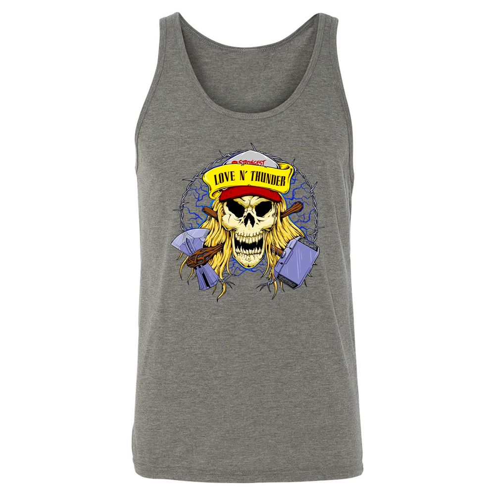 Unisex Jersey Tank - S8CSQQCP - Grey Triblend - 8